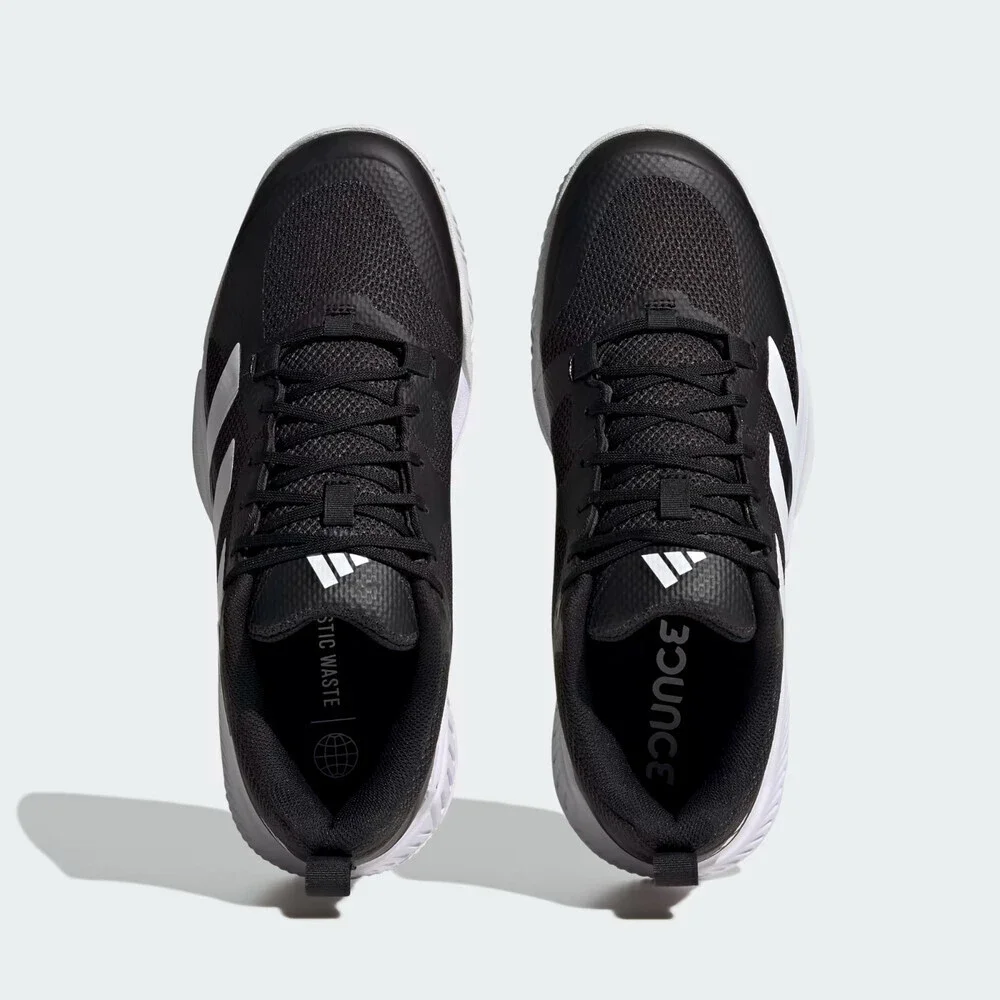 Adidas Court Team Bounce 2.0 HR0609 Men 13D Black White Volleyball Shoes GAL1468